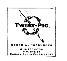 TWIST-PIC ROGER W. FORBURGER logo