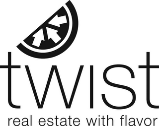 TWIST REAL ESTATE WITH FLAVOR logo