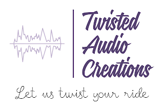 TWISTED AUDIO CREATIONS LET US TWIST YOUR RIDE logo