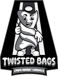 TWISTED BAGS CARDS AGAINST CORNHOLE logo