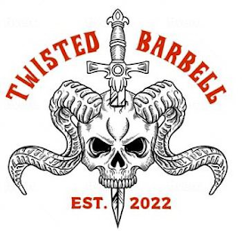 TWISTED BARBELL EST. 2022 logo