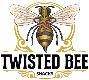 TWISTED BEE SNACKS logo