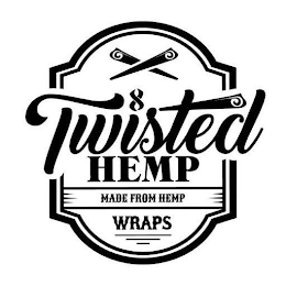 TWISTED HEMP MADE FROM HEMP WRAPS logo