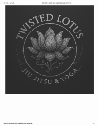 TWISTED LOTUS JIU JITSU & YOGA logo