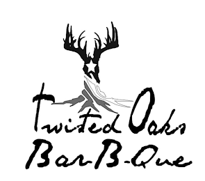 TWISTED OAKS BAR-B-QUE logo