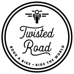 TWISTED ROAD BOOK A BIKE · RIDE THE WORLD logo