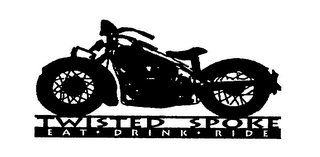 TWISTED SPOKE EAT- DRINK - RIDE logo