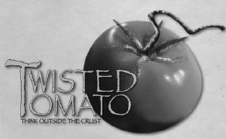 TWISTED TOMATO THINK OUTSIDE THE CRUST logo