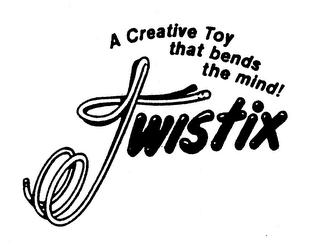TWISTIX A CREATIVE TOY THAT BENDS THE MIND! logo