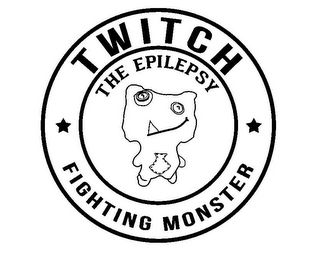 TWITCH THE EPILEPSY FIGHTING MONSTER logo