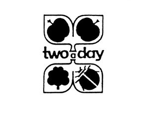 TWO A DAY logo