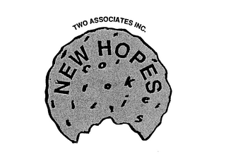 TWO ASSOCIATES INC. NEW HOPES COOKIES logo