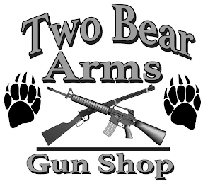 TWO BEAR ARMS GUN SHOP logo