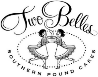 TWO BELLES SOUTHERN POUND CAKES logo