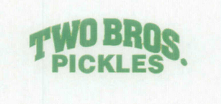 TWO BROS. PICKLES logo