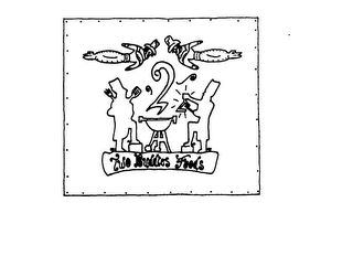 TWO BUDDIES FOODS logo