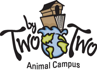 TWO BY TWO ANIMAL CAMPUS logo