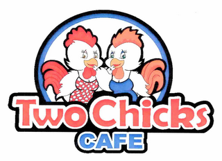 TWO CHICKS CAFE logo