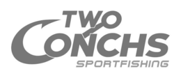 TWO CONCHS SPORTFISHING logo