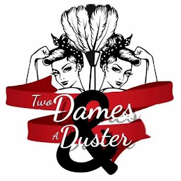 TWO DAMES & A DUSTER logo