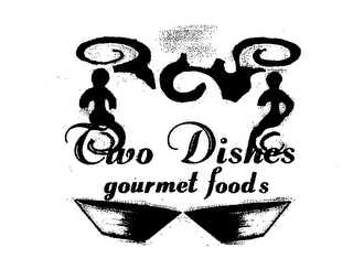 TWO DISHES GOURMET FOODS logo