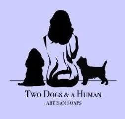 TWO DOGS & A HUMAN ARTISAN SOAPS logo