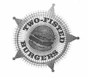 TWO-FISTED BURGERS logo