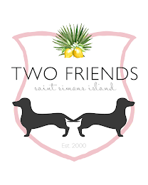 TWO FRIENDS SAINT SIMONS ISLAND EST. 2000 logo