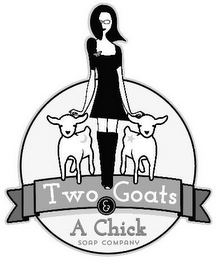 TWO GOATS & A CHICK SOAP COMPANY logo