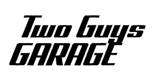 TWO GUYS GARAGE logo