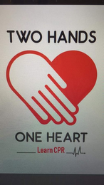 TWO HANDS ONE HEART LEARN CPR logo