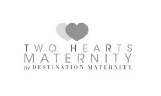 TWO HEARTS MATERNITY BY DESTINATION MATERNITY logo