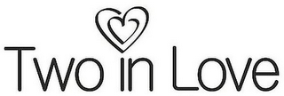 TWO IN LOVE logo