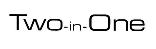 TWO-IN-ONE logo