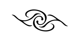 TWO INTERLOCKING LETTER PS logo