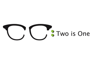 TWO IS ONE logo