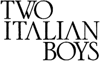 TWO ITALIAN BOYS logo