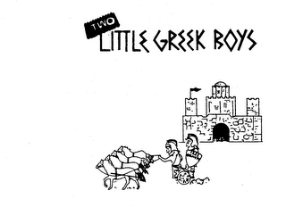TWO LITTLE GREEK BOYS FREE DELIVERY logo