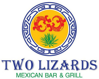 TWO LIZARDS MEXICAN BAR & GRILL logo