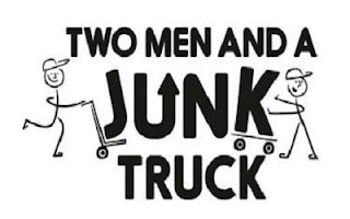 TWO MEN AND A JUNK TRUCK logo