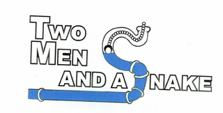 TWO MEN AND A SNAKE logo