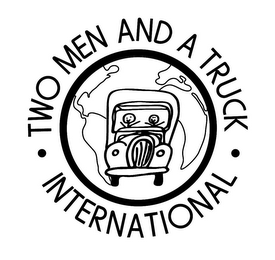 TWO MEN AND A TRUCK INTERNATIONAL logo