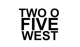 TWO O FIVE WEST logo