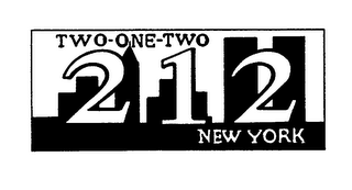 TWO-ONE-TWO 212 NEW YORK logo