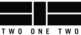 TWO ONE TWO logo