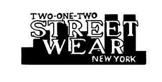 TWO-ONE-TWO STREET WEAR NEW YORK logo