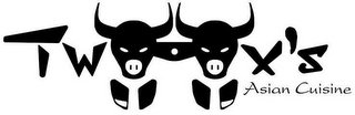 TWO OX'S ASIAN CUISINE logo