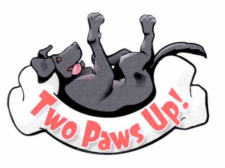 TWO PAWS UP! logo