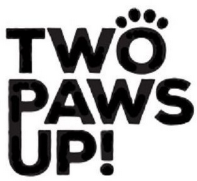 TWO PAWS UP! logo