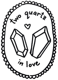 TWO QUARTZ IN LOVE logo